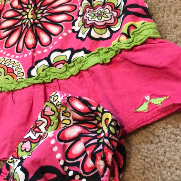 12 MONTHS: FLORAL DRESS AND BLOOMERS SET - Picture 4 of 6